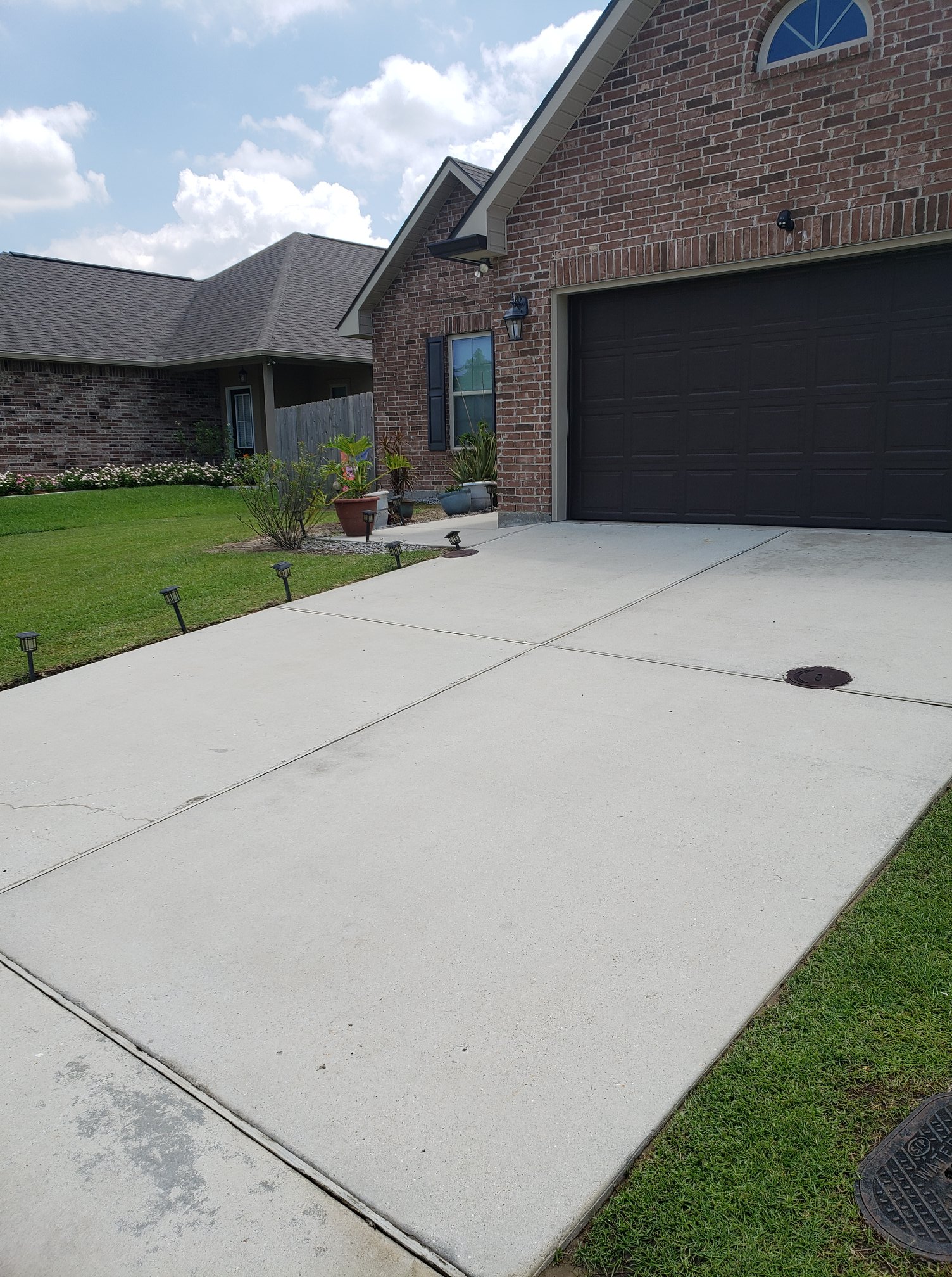 Driveway Cleaning after